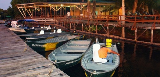 Passo do Lontra Parque Hotel - Barcos de Pesca