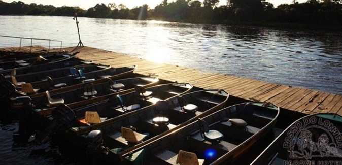 Passo do Lontra Parque Hotel - Barcos de Pesca