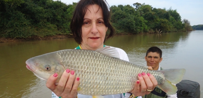 Barco - Hotel Pérola do Iguaçu - Peixes do Local