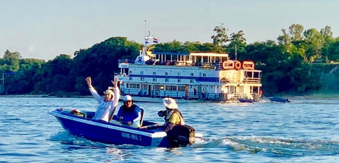 Barco - Hotel Pérola do Iguaçu - Peixes do Local